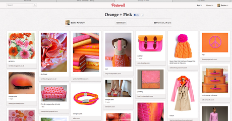Orange  +  Pink