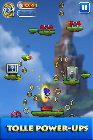 iTunes 12 Tage Aktion: App “Sonic Jump” von SEGA an Tag 6