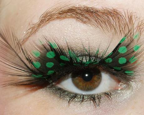 Feather Lashes Look ♥