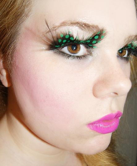 Feather Lashes Look ♥