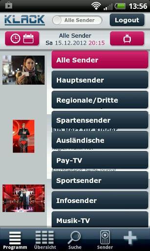 KLACK TV Programm – Schnelle TV-Programm-App mit zahlreichen Funktionen