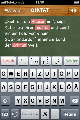 SchreibHero – Lerne für Diktate in Deutsch und Englisch