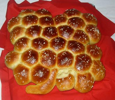 und noch eine Form für Brioche...