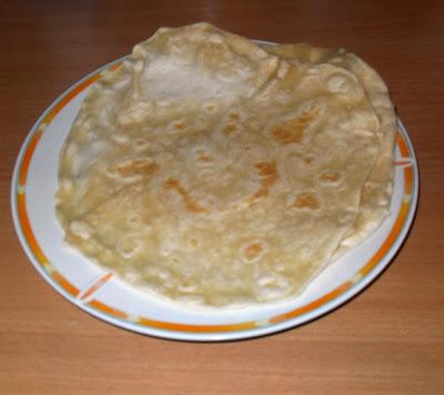 (Weizen-) Tortilla / Wraps Grundrezept Teig