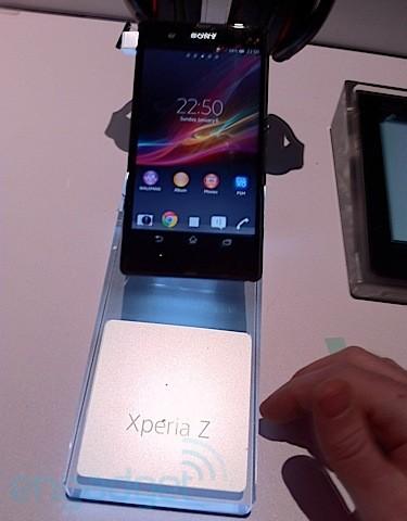 Sony Xperia Z spotted early on CES show floor 