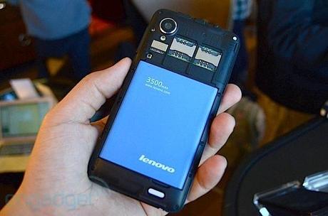 Lenovo: Globale Version des IdeaPhone P770 auf CES 2013 präsentiert