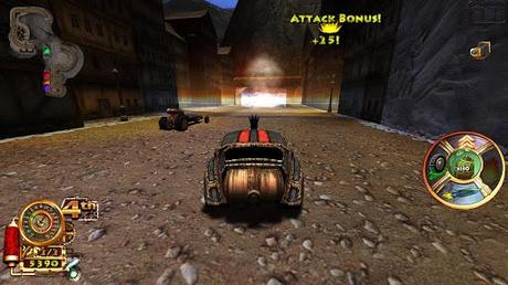 Steampunk Racing 3D – Unglaubliche Waffen und dampfbetriebene Rennwagen