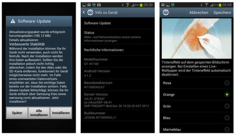 Samsung Galaxy Note 2: Update auf Android 4.1.2 wird in Deutschland verteilt
