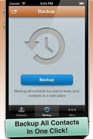 Cleaner – Schnell Kontakte auf dem iPhone zusammenführen oder ein Backup erstellen