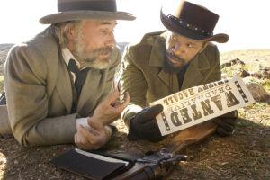 Dr. King Schultz (Chrisioph Waltz) mit Django (Jamie Foxx)