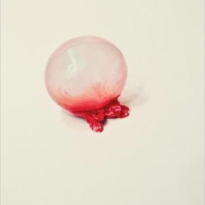 Cherry  2011 colored pencil on paper 24” x 18”, Blown, 2011-2012 // All Images © 2013 Julia Randall. All Rights Reserved.
