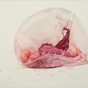 Blush Pink  2012 colored pencil on paper 26” x 40”, Blown, 2011-2012 // All Images © 2013 Julia Randall. All Rights Reserved.
