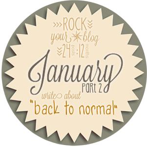 Rock your Blog - back to normal