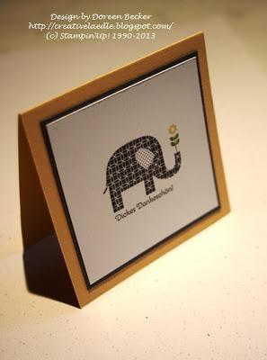 Elefantenrunde - Dankeskarten