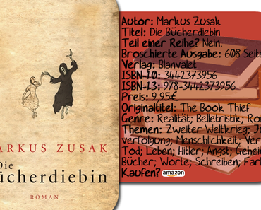 |Rezension| "Die Bücherdiebin" von Markus Zusak