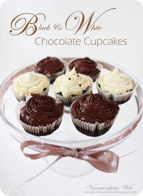 Black & White Chocolate Cupcakes