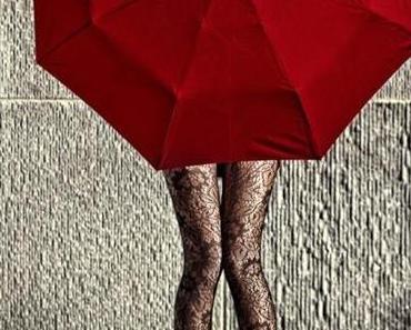Der rote Regenschirm