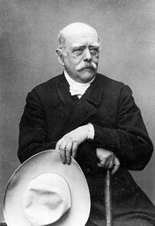 Otto Fürst von Bismarck verteidigt die deutsche Sprache