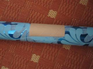 Leere WC - Papierrollen