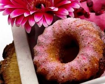 Ich wünsche mir einen Marmorkuchen... mit Granatapfel Glasur