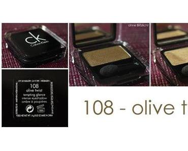 Lidschatten "olive twist" von Calvin Klein