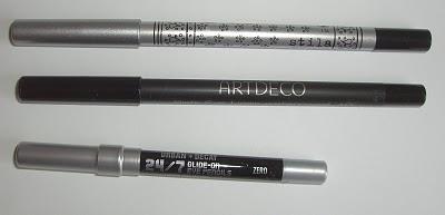 Black Pencil Eyel Liner Comparison