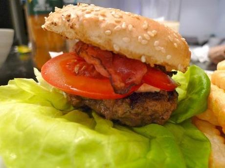 Homemade Burger = Yum Yum!