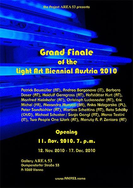Großes Finale der Biennale für Lichtkunst Austria 2010