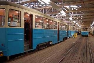 Historische Straßenbahnen in Göteborg