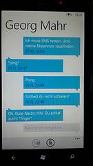 Windows Phone 7 SMS