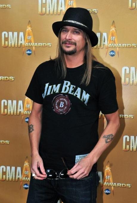 Kid Rock arrives for the 44th Annual Country Music Awards in Nashville, Tennessee on November 10, 2010. UPI/Kevin Dietsch Photo via Newscom