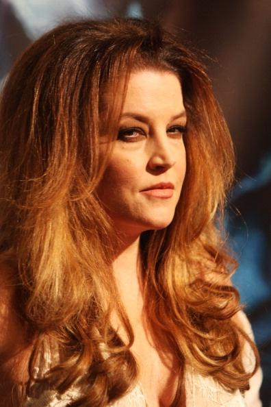 LONDON, ENGLAND - NOVEMBER 11: (UK TABLOID NEWSPAPERS OUT) Lisa Marie Presley attends the World Premiere of Harry Potter And The Deathly Hallows: Part 1 held at The Odeon Leicester Square on November 11, 2010 in London, England. (Photo by Dave Hogan/Getty Images)