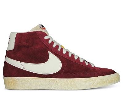 Nike Blazer Vintage Suede - Rot