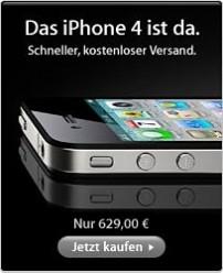iPhone 4 ab morgen ohne Vertrag in Deutschland