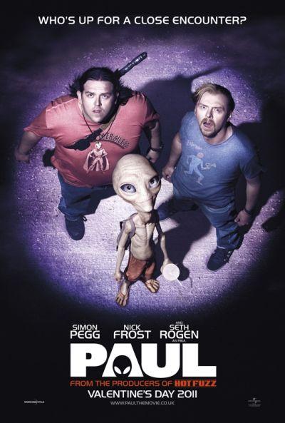 Erstes Poster zu ‘Paul’ mit Simon Pegg & Nick Frost