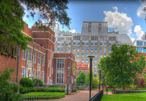 Der Campus der Vanderbilt University in Nashville, Tennessee