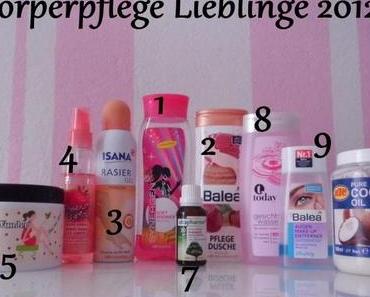 Körperpflege Lieblinge 2012