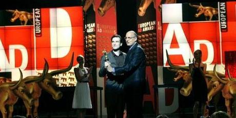 © Roadside Attractions / Ed Stoppard (links) und Jeffrey Tambor (rechts) bei den European Ad Awards in 