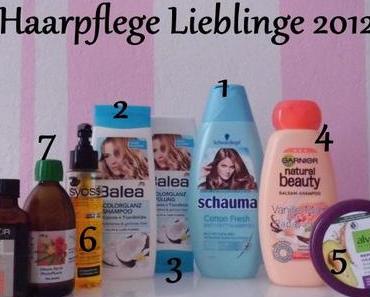 Haarpflege Lieblinge 2012