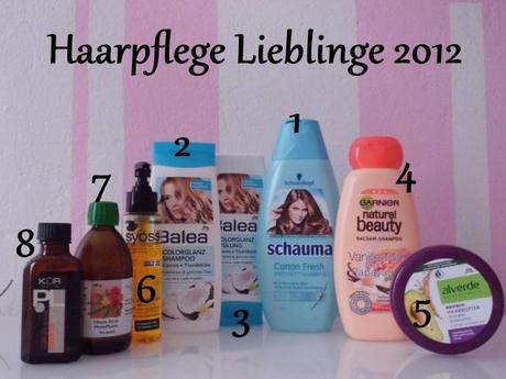 Haarpflege Lieblinge 2012