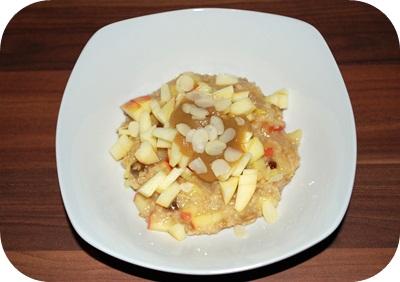 Apple-Porridge oder 3-faches Apfel-Glück