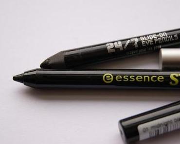 Essence Stays no matter what Eyepencil VS. Urban Decay 24/7 Glide on pencil