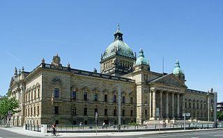 Bundesverwaltungsgericht in Leipzig, Foto: Manecke (Wikipedia)