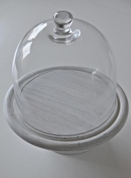 Glasglocken - glas cover DIY Tortenplatte