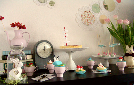 Alice in Wonderland - Candy Table