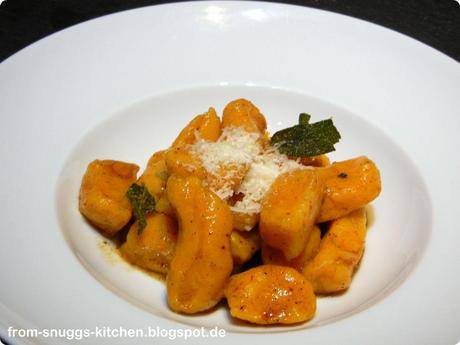 Süsskartoffeln-Gnocchi mit Balsamico-Butter