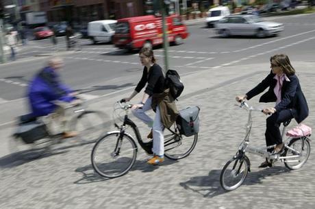 Radfahren in der Stadt