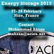 Energy Storage 2013 in Nice, France