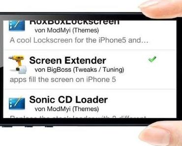 Apps an iPhone 5 Display automatisch anpassen – ScreenExtender