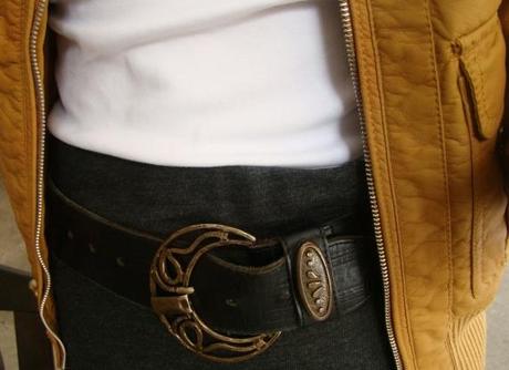 OOTD: Maxi Skirt & Leather Jacket